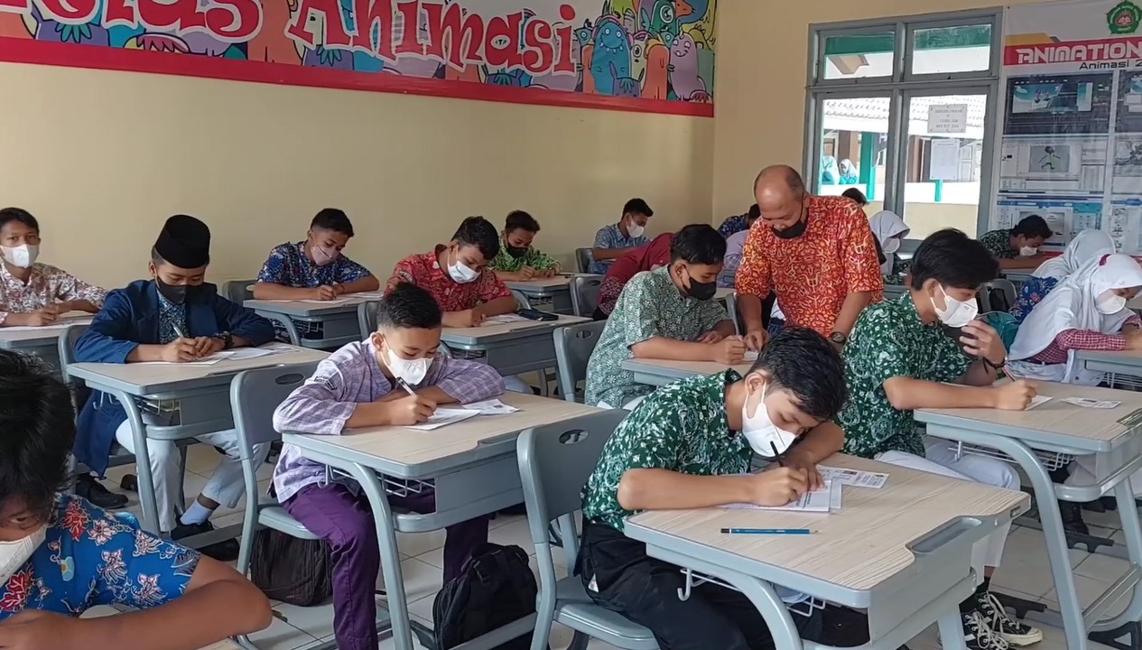 Antusias, Calon Peserta Didik MAN 2 Ikuti Seleksi  PPDBTahun Ajaran 2022/2023