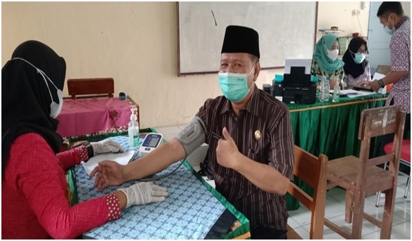Vaksinasi Tahap Kedua dan Prokes, Ikhtiar menuju PTM di MAN 2 Brebes