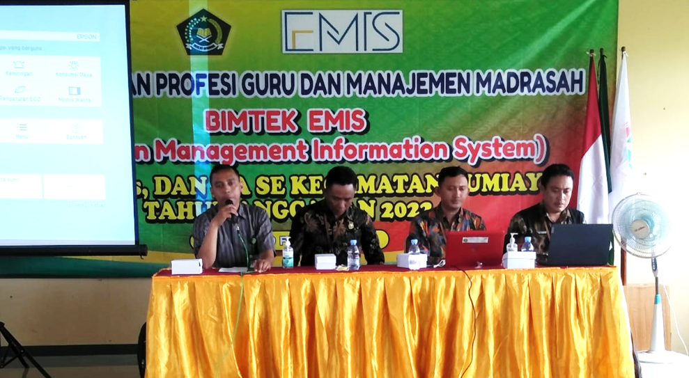 Bimbingan Teknis (BIMTEK) dan Pemutakhiran Data Emis 4.0