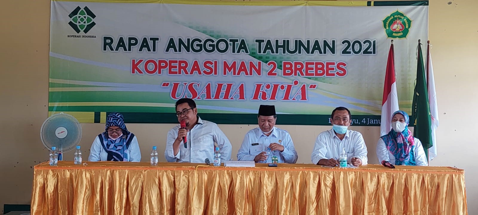 Baehaqi; Ketua  Terpilih Pengurus Koperasi Usaha Kita MAN 2 Brebes Periode 2022 – 2024