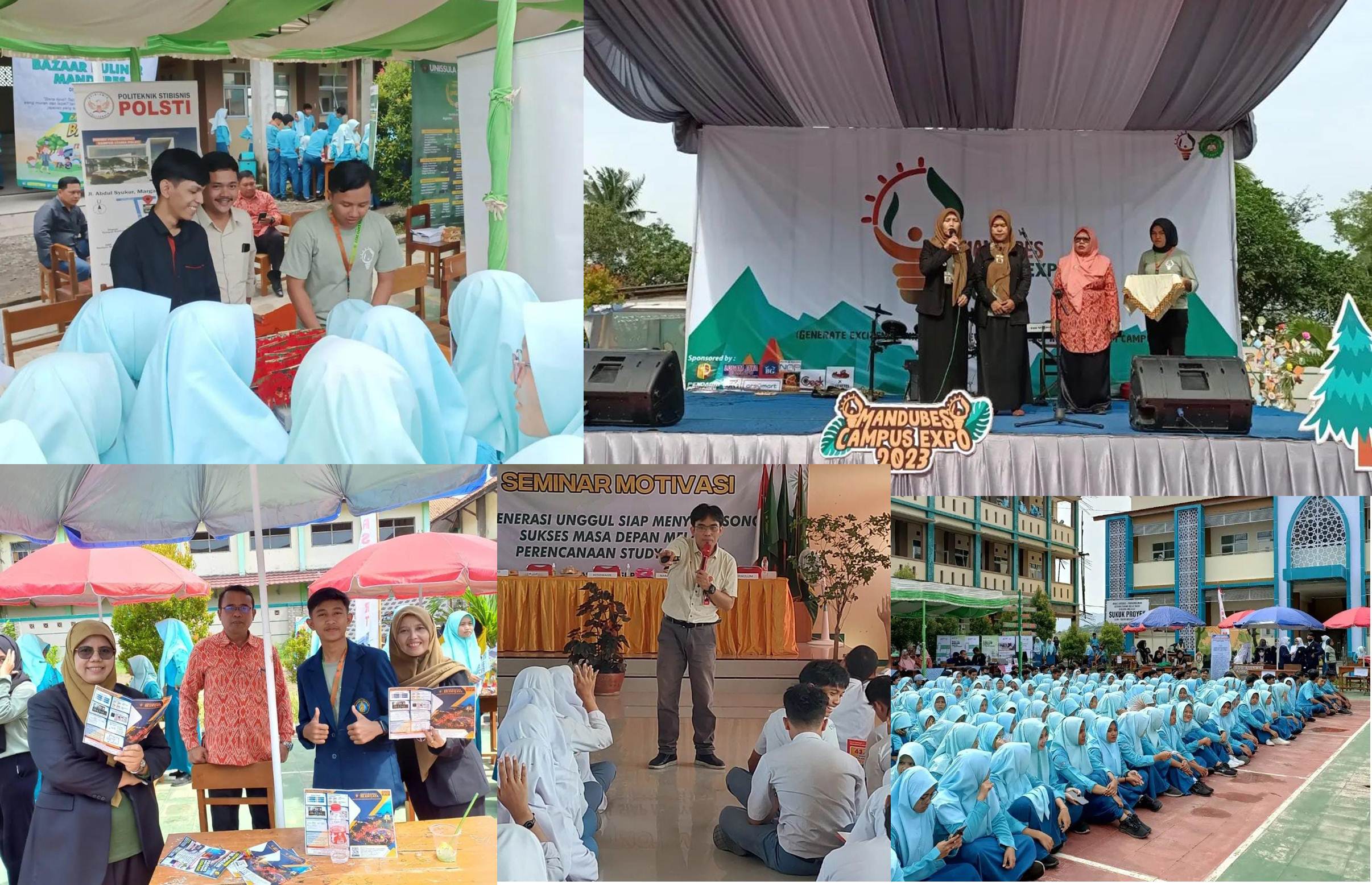 Antusias dan Meriah Expo Kampus MANDUBES