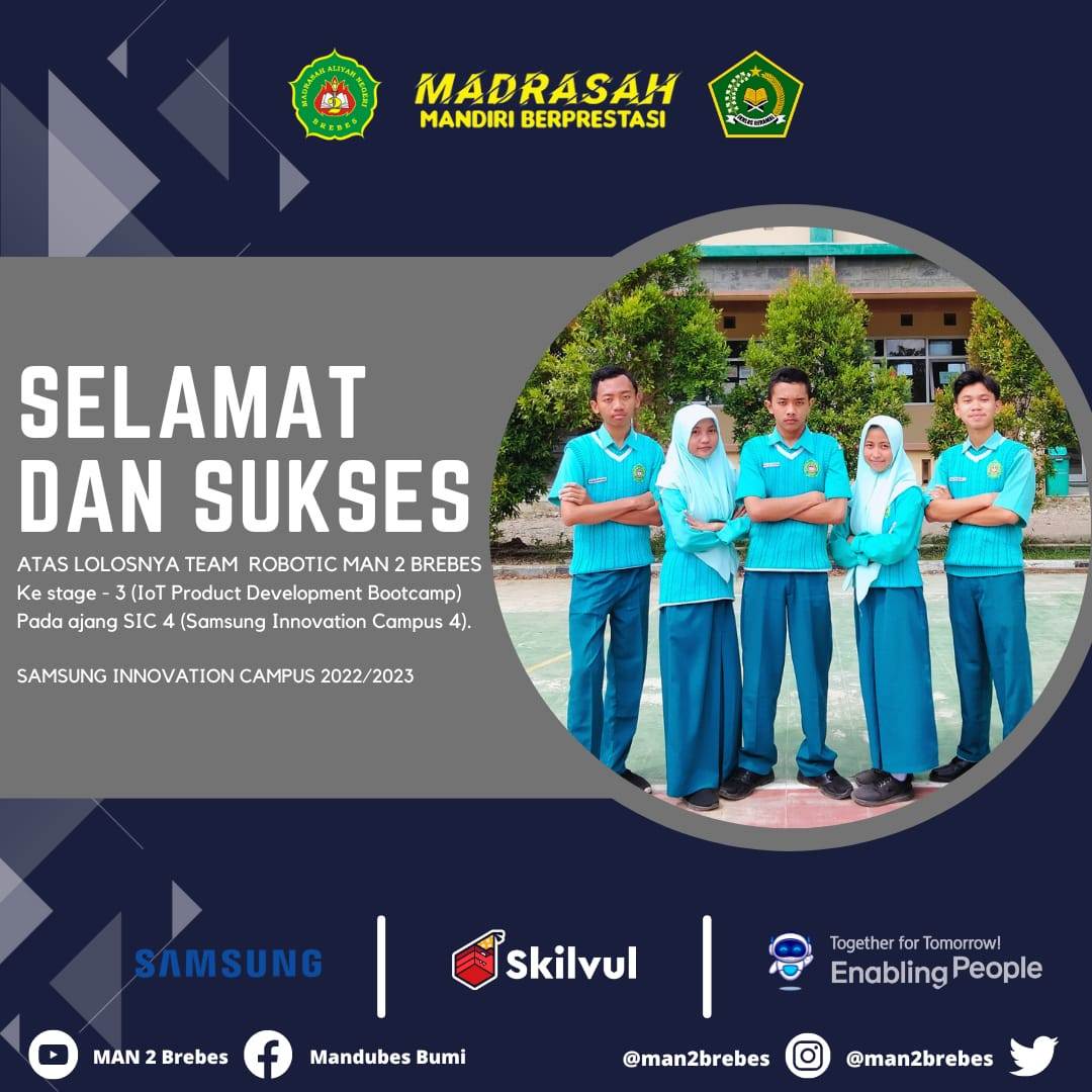 Tim Robotik Mandubes Lolos 50 Besar Samsung Innovation Campus