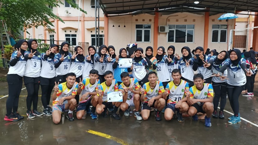 MAN 2 Brebes meraih juara 1 Voli putra & putri pada ajang POPDA tingkat Kecamatan Bumiayu